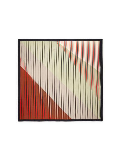 Oversized Silk Scarf multi