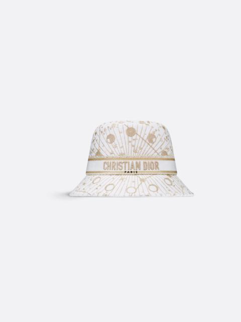 D-Bobby Dior Astral Small-Brim Bucket Hat