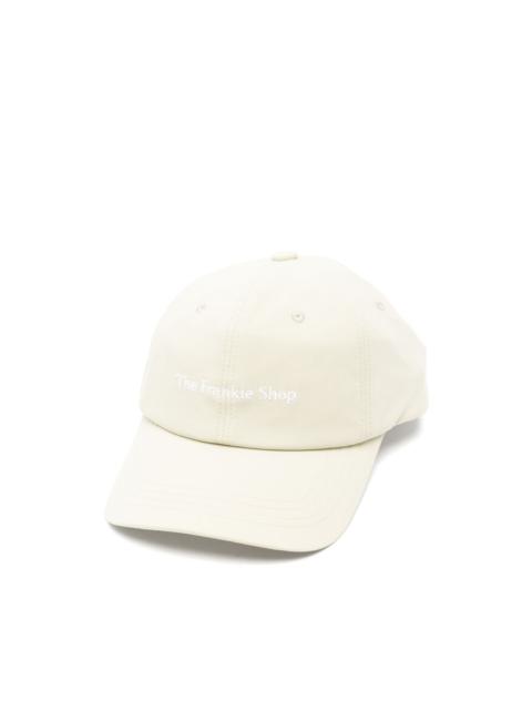 logo-embroidered cap