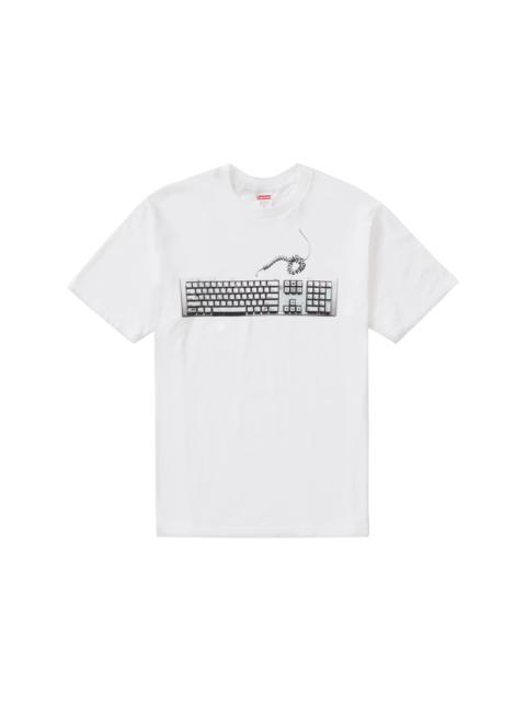 Supreme Keyboard Tee White