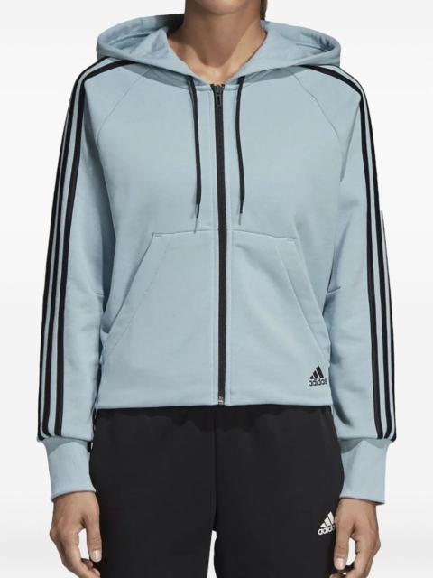 Stadium 3-Stripes zip-up "Ash Grey" hoodie