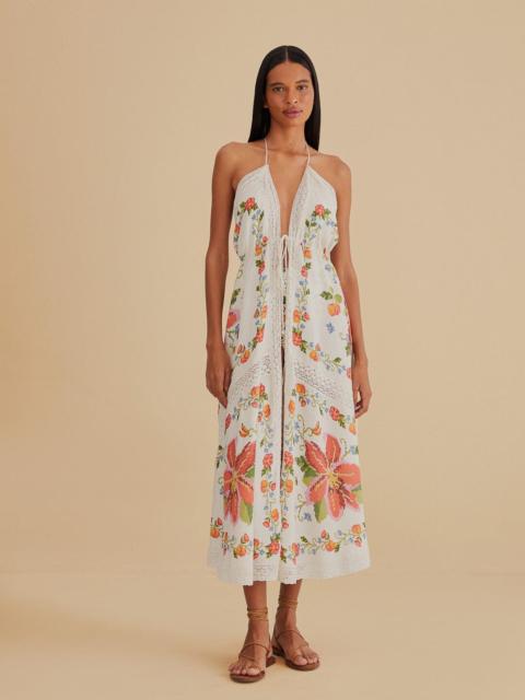 White Banana Vitamin Lace Cover Up