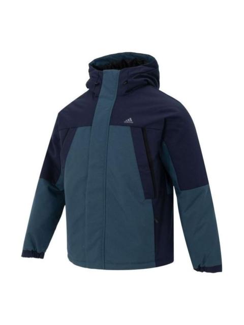 Adidas SHRT Down Parka 'Teal Black' IL8923