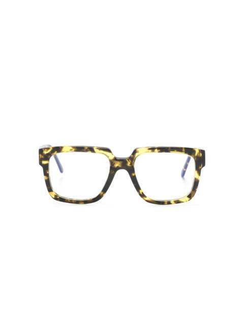 K3 square-frame glasses