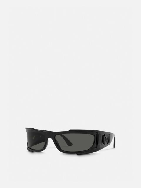 Medusa Biggie Shield Sunglasses