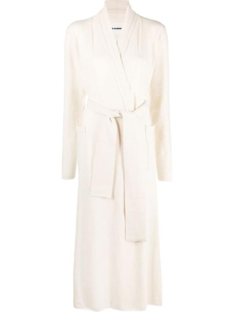 long cashmere cardigan