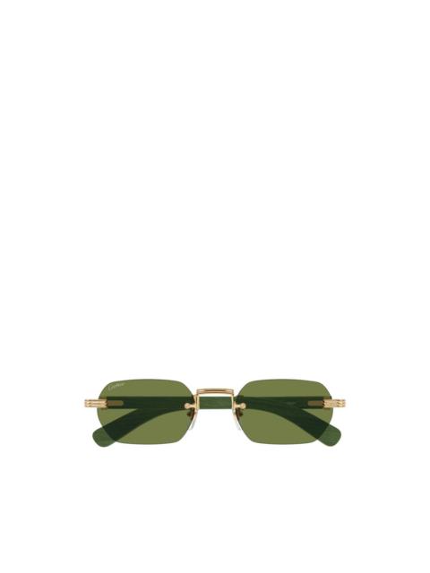 rectangle-frame sunglasses