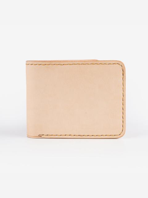 CALF FOLDING WALLET - TAN