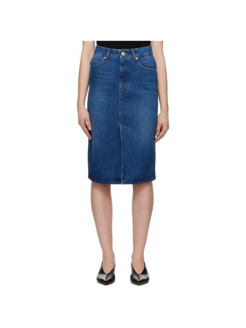 Denim Pencil Skirt