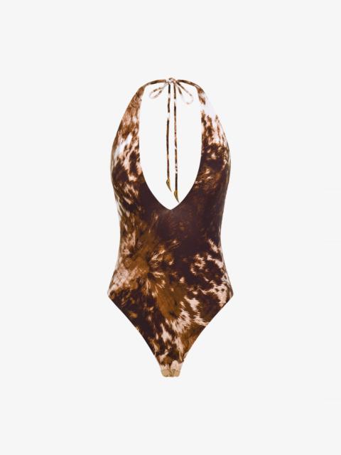 Appaloosa Print Bodysuit