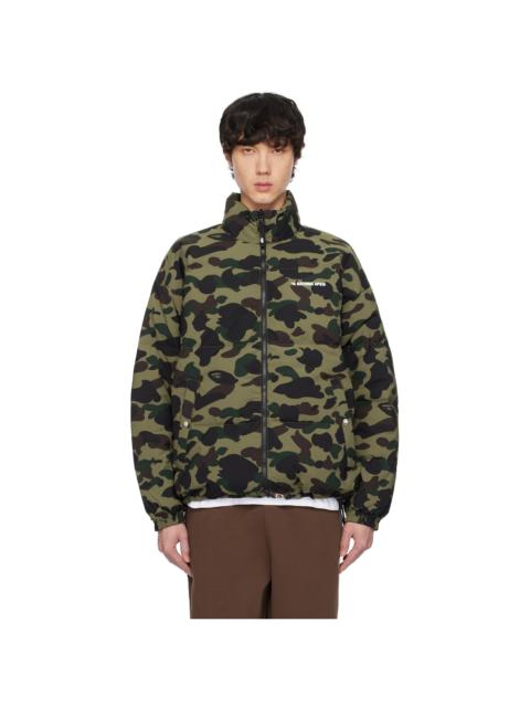 Khaki 1st Camo Reversible Down Jacket