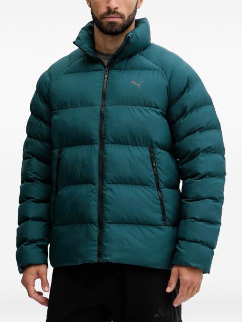 Mono zip puffer jacket