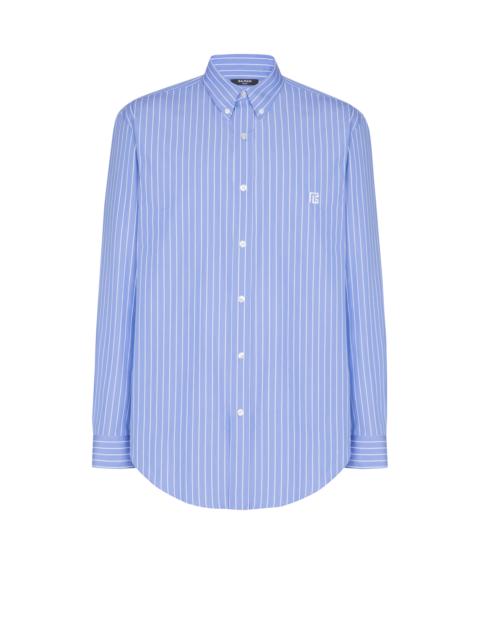 Striped regular-fit shirt