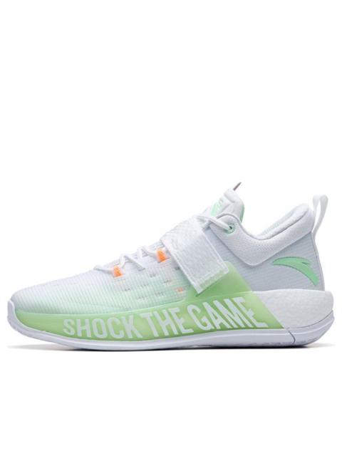 ANTA Shock The Game 4 Low 'White Green' 112231608-1