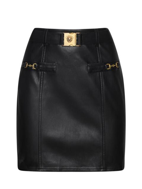 Yvette Vegan Leather Mini Skirt