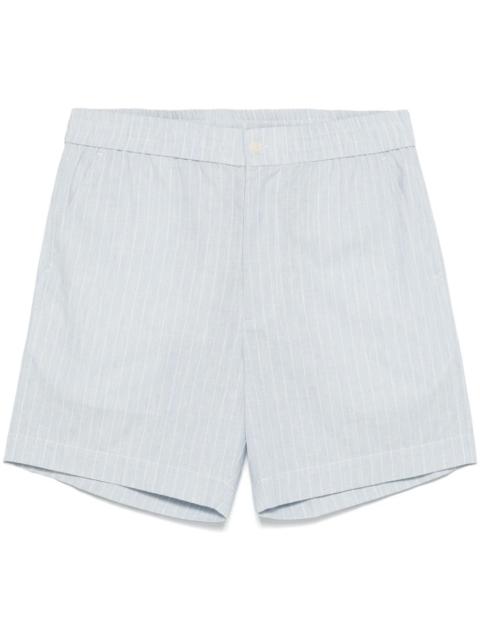 pinstriped shorts