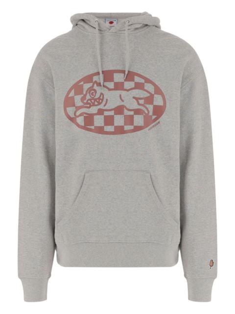 graphic-print hoodie