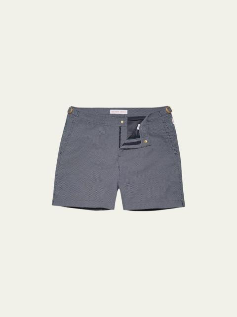 Men's Bulldog Jacquard Swim Shorts