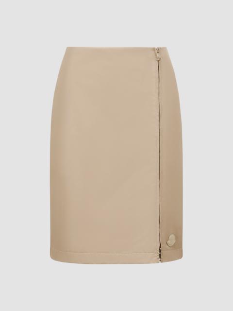 Zipped Midi Skirt