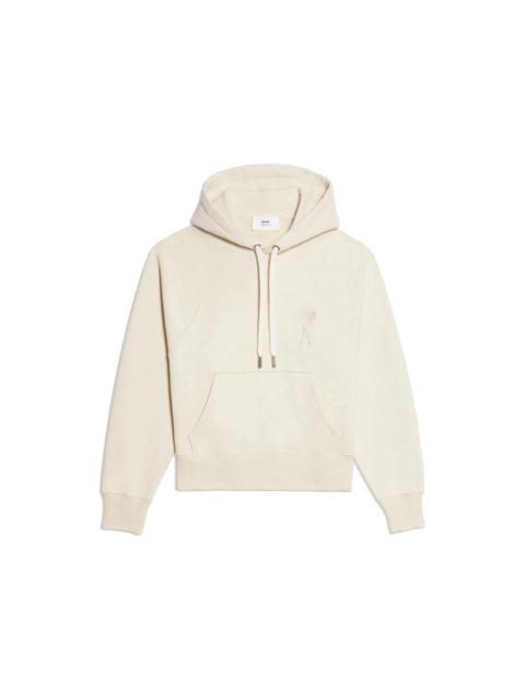 Ami Paris Ami De Coeur Tonal Heart Pullover Beige