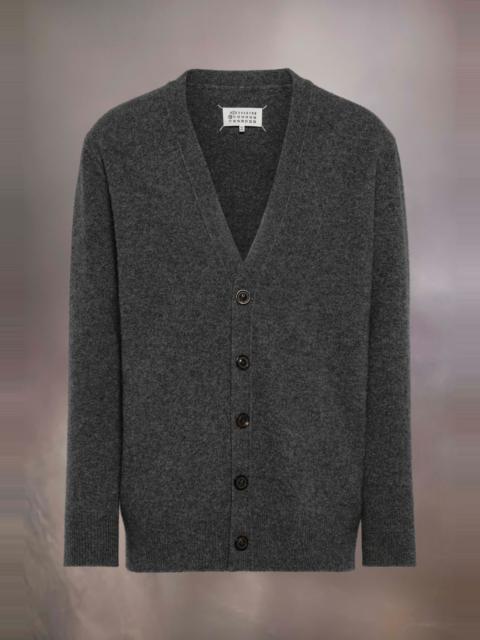 Washed Lambswool Cardigan