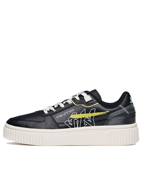 (WMNS) ANTA Life Series Sneakers 'Graffiti Black Yellow' 122028064-2