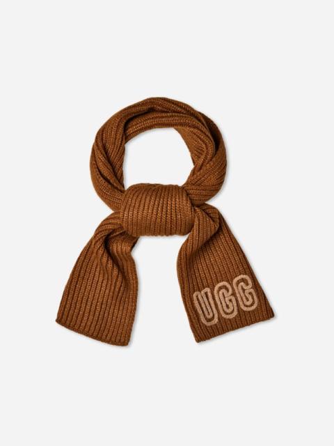 ® Women's Chunky Crafted Rib Scarf Acrylic Blend in Deco