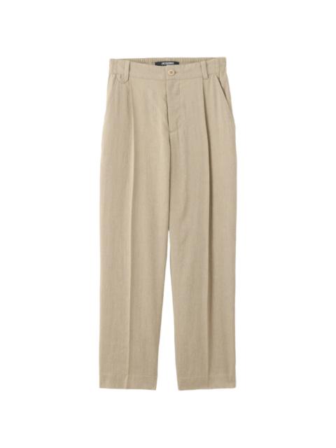 Jacquemus Croisière Pleated Trousers