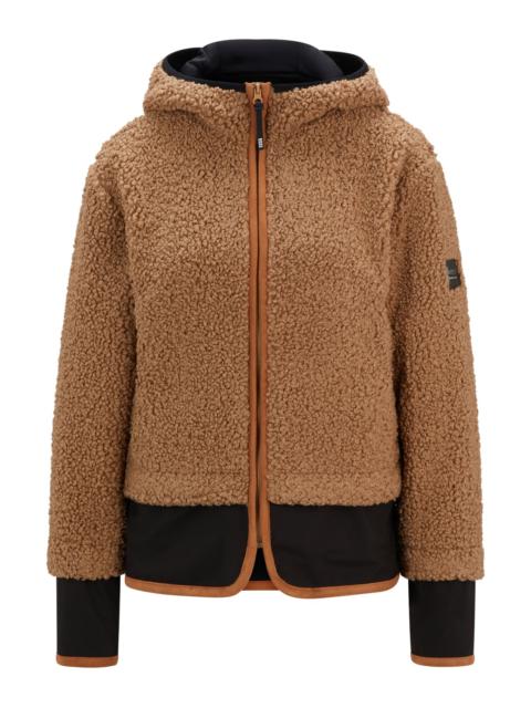 EQUESTRIAN HYBRID HOODED TEDDY JACKET