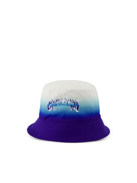 Blue Fade bucket hat