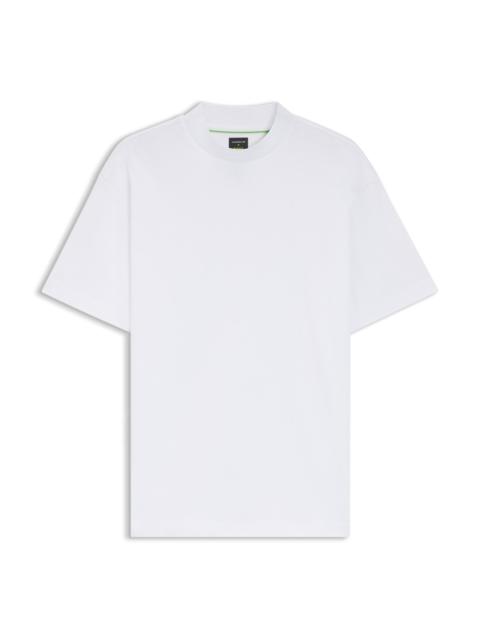 PORSCHE X BOSS RELAXED-FIT T-SHIRT WITH LOGO COLLAR