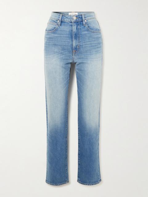 London High-rise Straight-leg Jeans