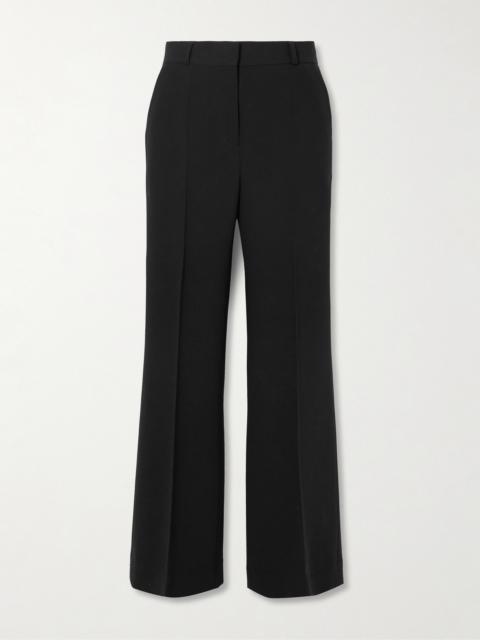 Crepe Wide-leg Pants