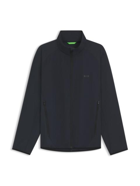 WATER-REPELLENT JACKET IN SUPER-STRETCH POPLIN