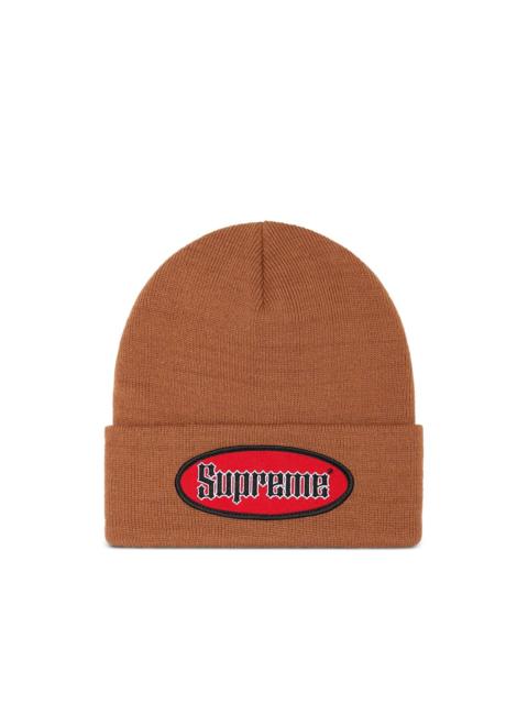Oval Patch Beanie