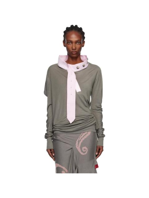 Gray Howe Jersey Top