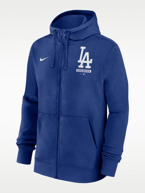 Los Angeles Dodgers Lockup Men's Nike MLB Full-Zip Hoodie