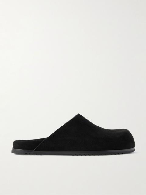 Granola Suede Mules Black