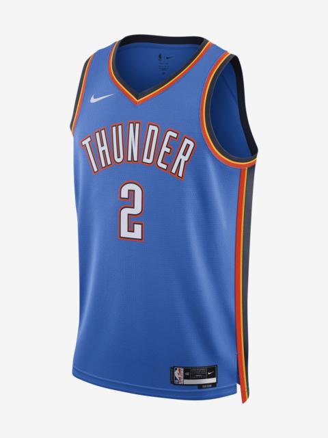 Oklahoma City Thunder Icon Edition 2022/23 Nike Men's Dri-FIT NBA Swingman Jersey