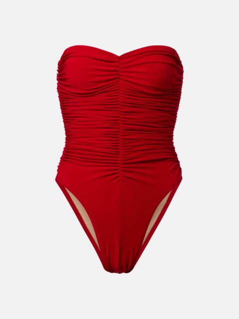 Marissa Slinky ruched swimsuit