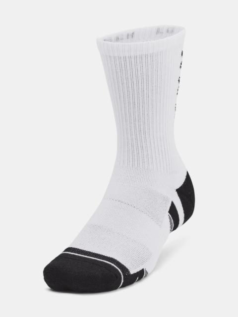 Unisex UA Performance Tech 3-Pack Crew Socks