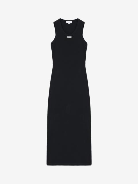 McQueen Placket Midi Dress