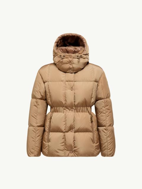 Agneux Square-Quilted Hooded Short Down Jacket