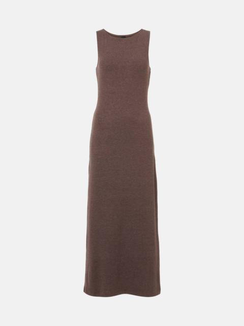Lauren sleeveless jersey midi dress