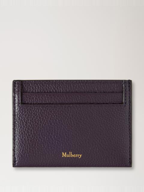 Credit Card Slip
Deep Aubergine Small Classic Grain