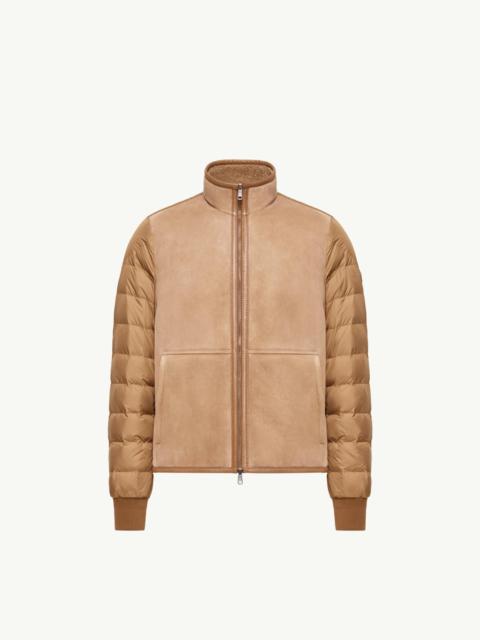Crachin Reversible Shearling & Nappa Short Down Jacket
