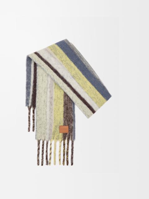 Scarf in alpaca and wool blend