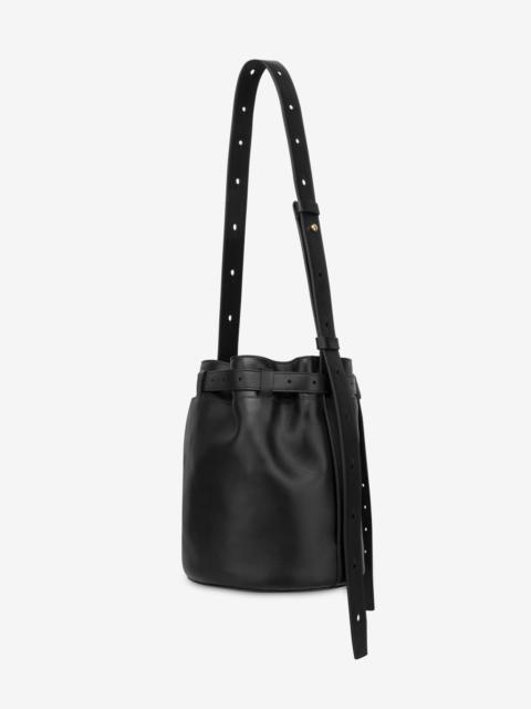 MOSCHINO TIE ME BUCKET BAG