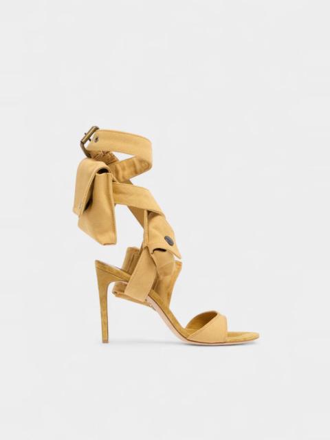 UTILITY TWIN HEELED SANDALS