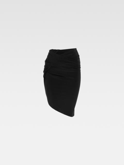 The Drapeado mini skirt